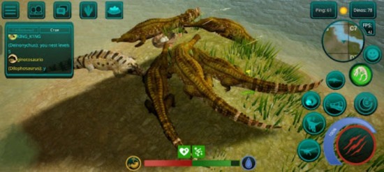 The Cursed Isle 恐龙在线：模拟器 3D