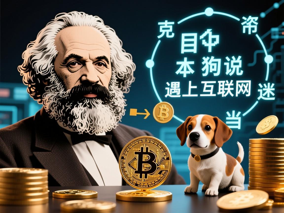 马克思上节目说狗狗币，当资本幽灵遇上互联网迷因