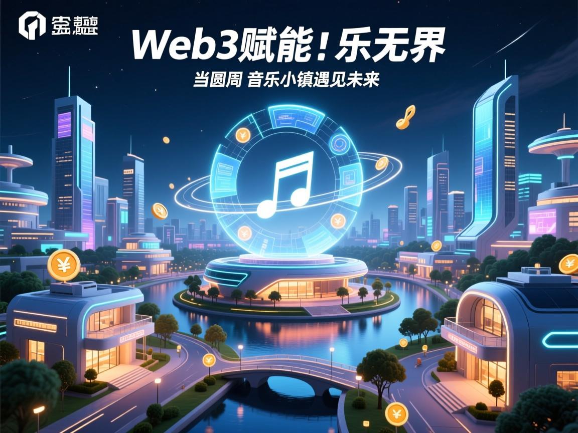 Web3赋能，乐无界，当圆周率音乐小镇遇见未来