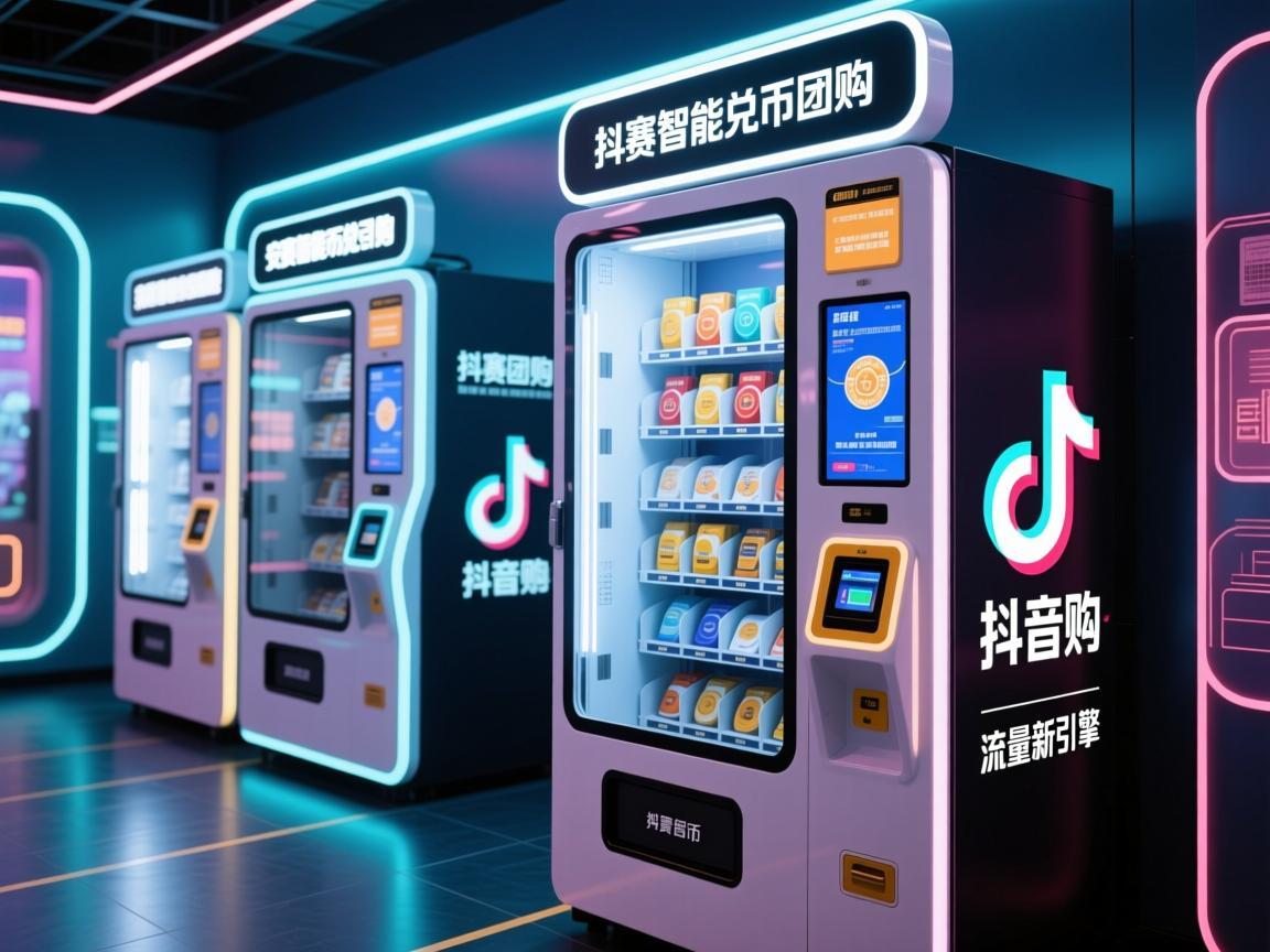 安赛智能兑币机,抖音团购场景下的流量新引擎