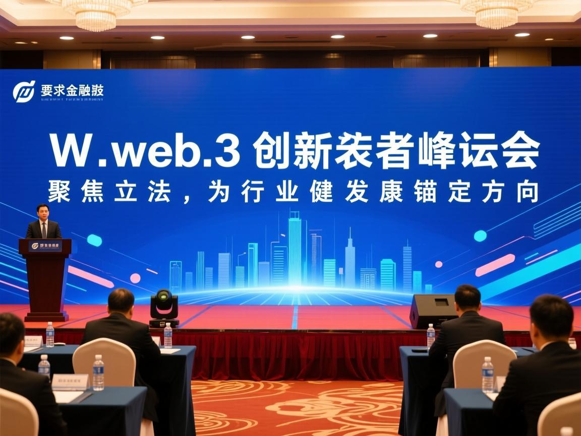 Web3创新者峰会聚焦立法,为行业健康发展锚定方向