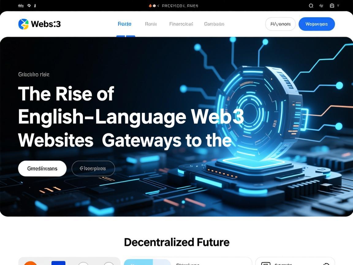 The Rise of English-Language Web3 Websites:Gateways to the Decentralized Future