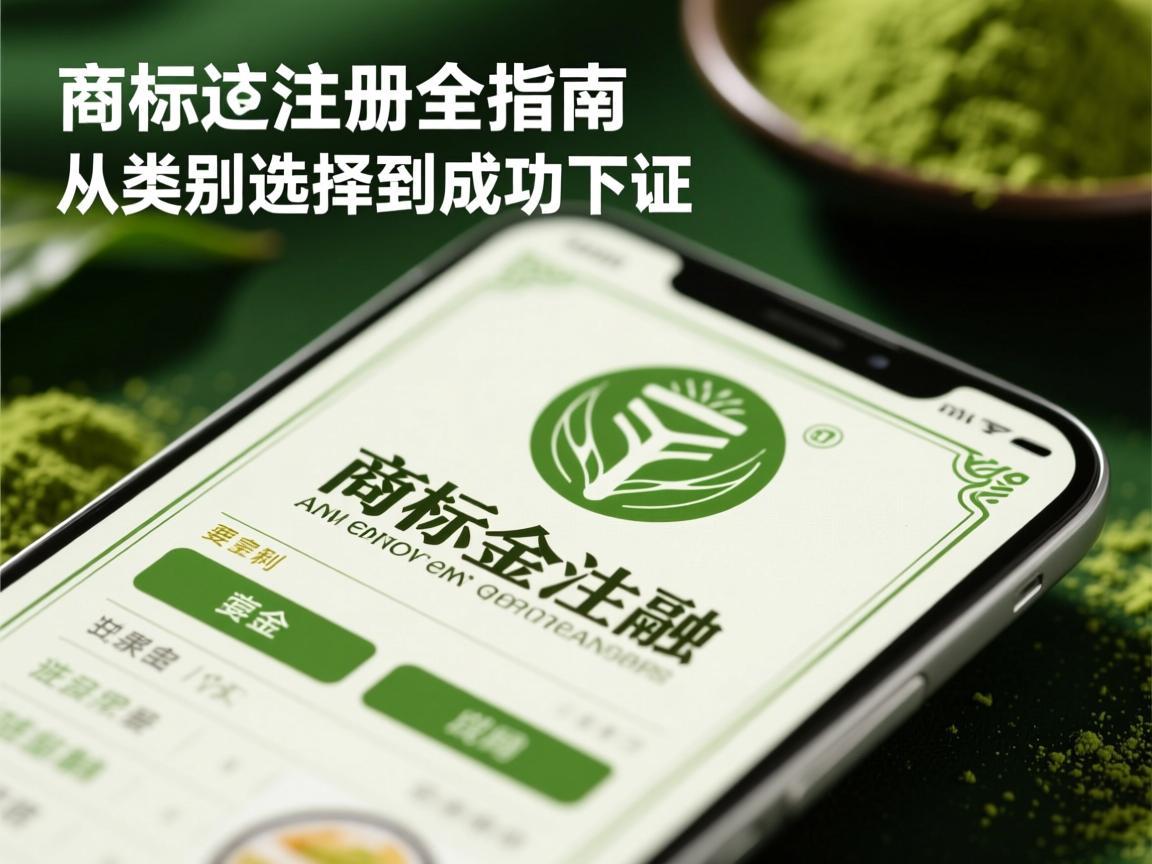 抹茶商标注册全指南，从类别选择到成功下证