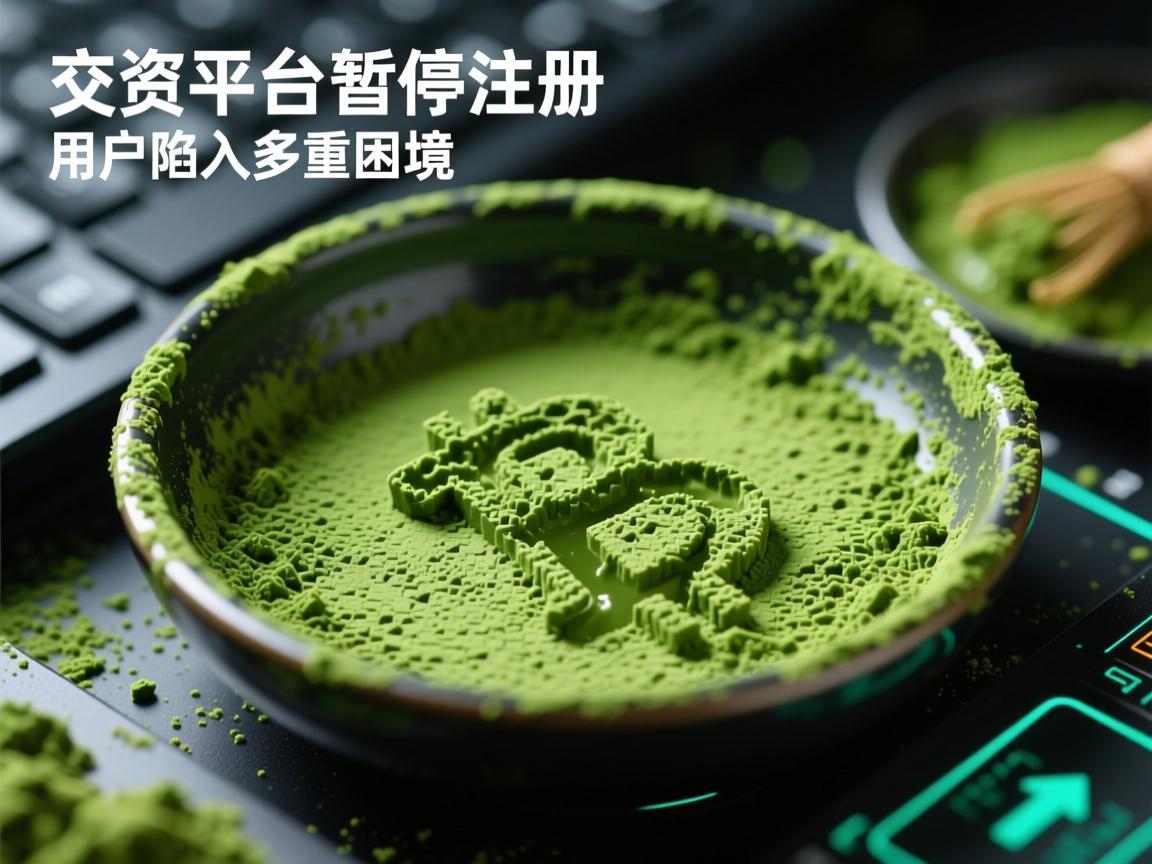 抹茶交易平台暂停注册，用户陷入多重困境