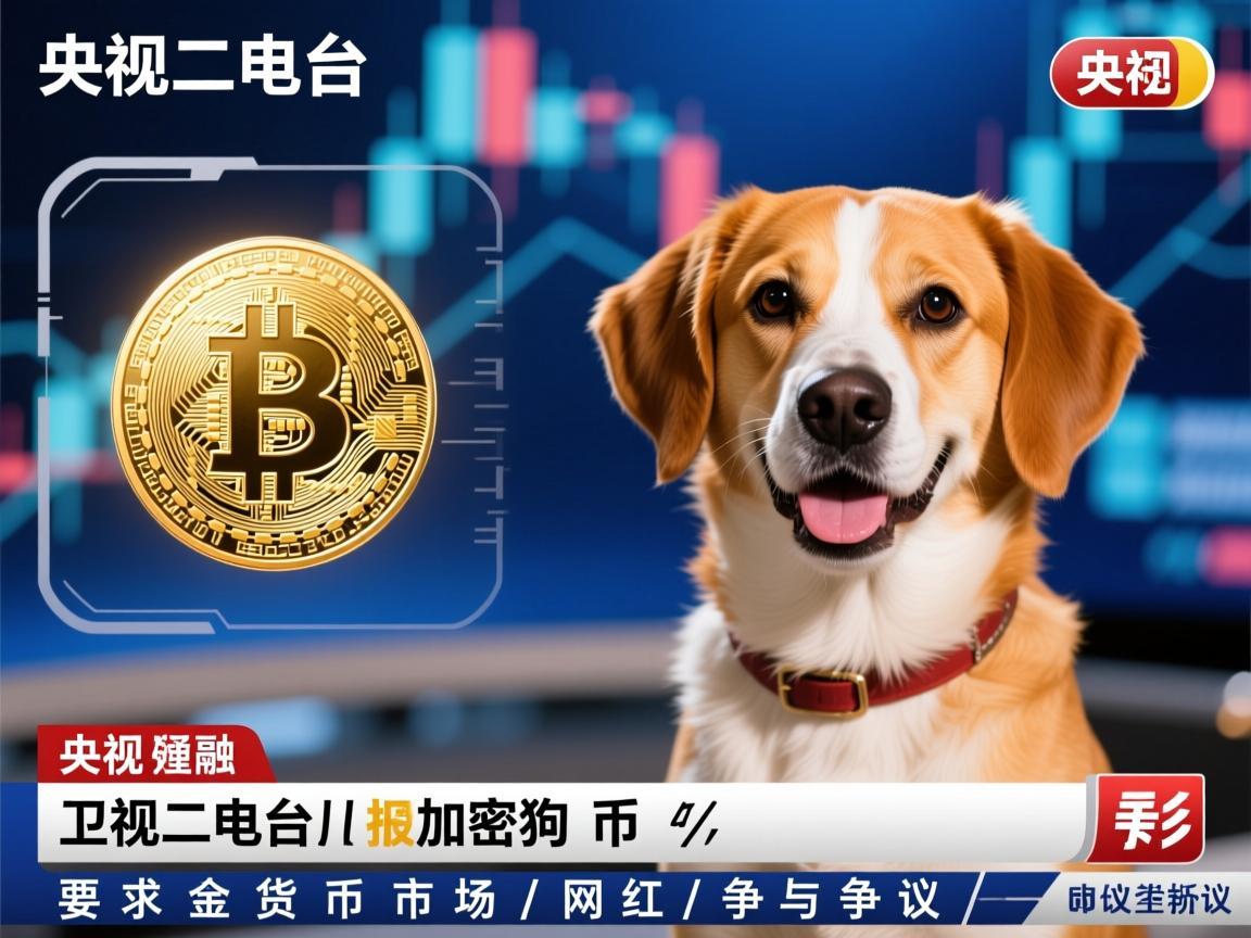 央视二台报道狗狗币，加密货币市场的网红与争议