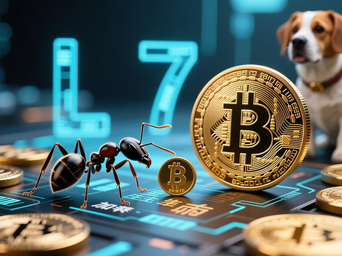 蚂蚁L7与狗狗币产量，算力革命与加密货币生态的深度交织