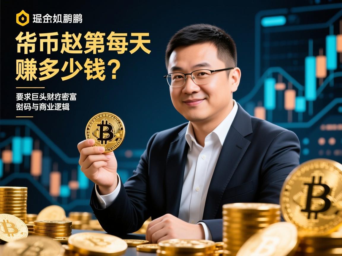 币安赵长鹏每天赚多少钱？加密巨头的财富密码与商业逻辑