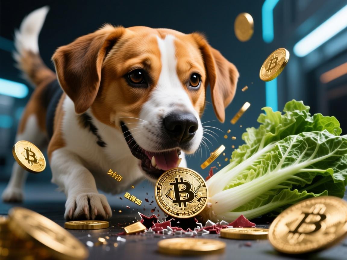 狗狗币为何跌得如此凶?从网红币到韭菜收割机的坠落之路