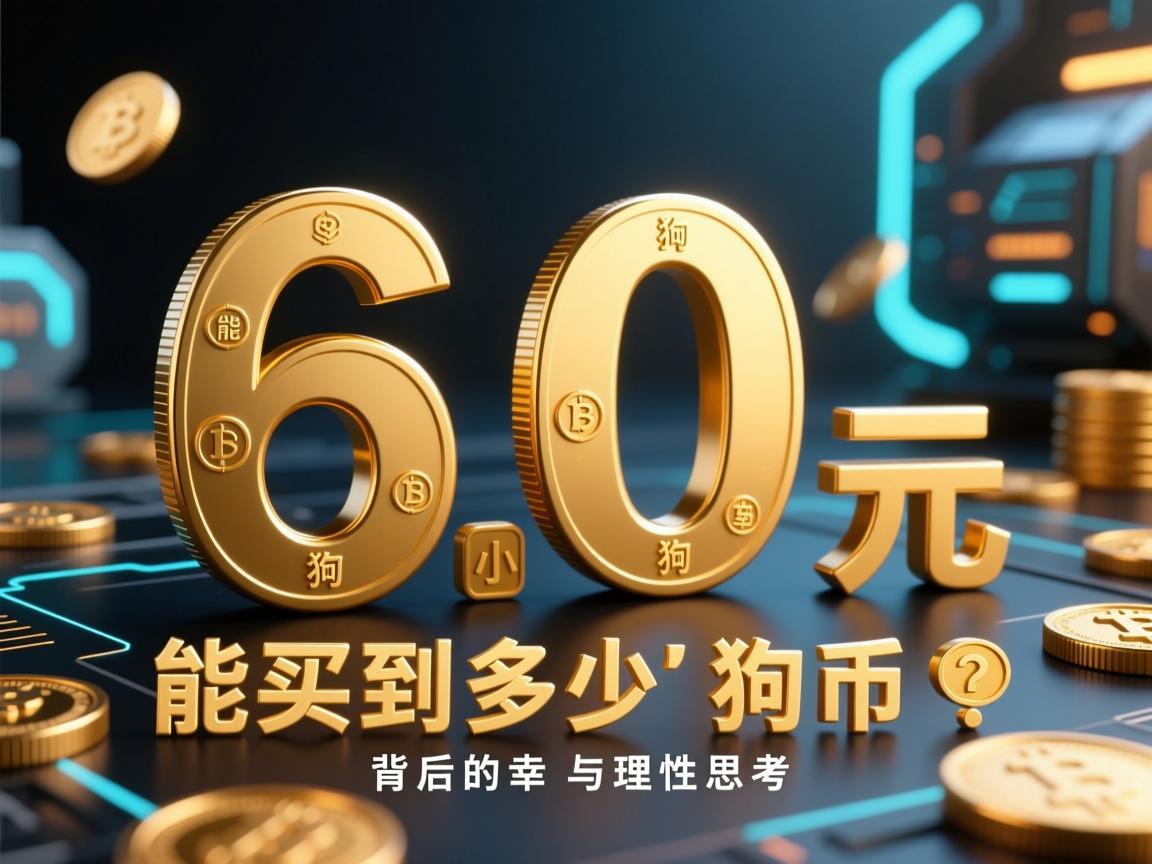 60元能买到多少狗狗币？数字背后的小确幸与理性思考