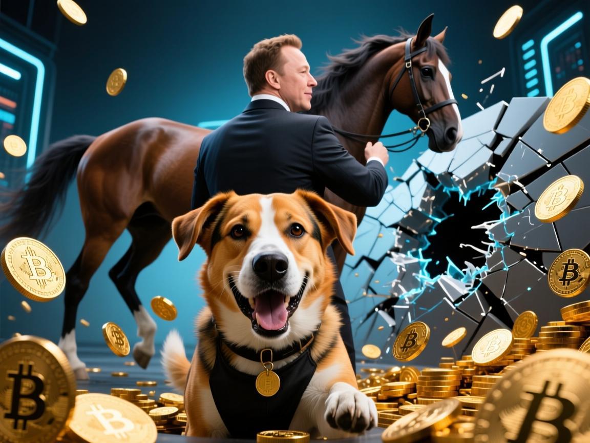 狗狗币狂热背后,马斯克的致富经与破产陷阱