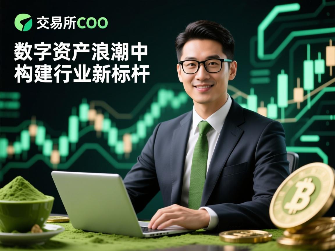 抹茶交易所COO，在数字资产浪潮中构建行业新标杆