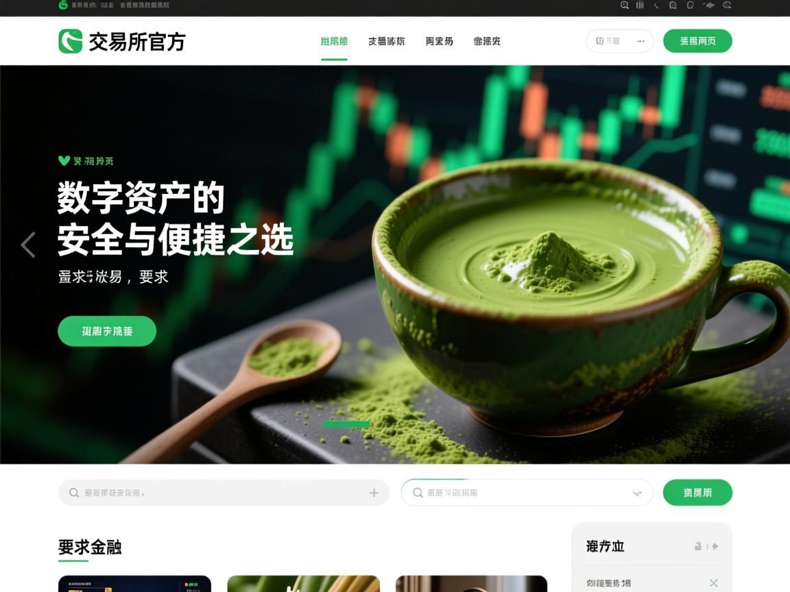 抹茶交易所官方网页，数字资产交易的安全与便捷之选