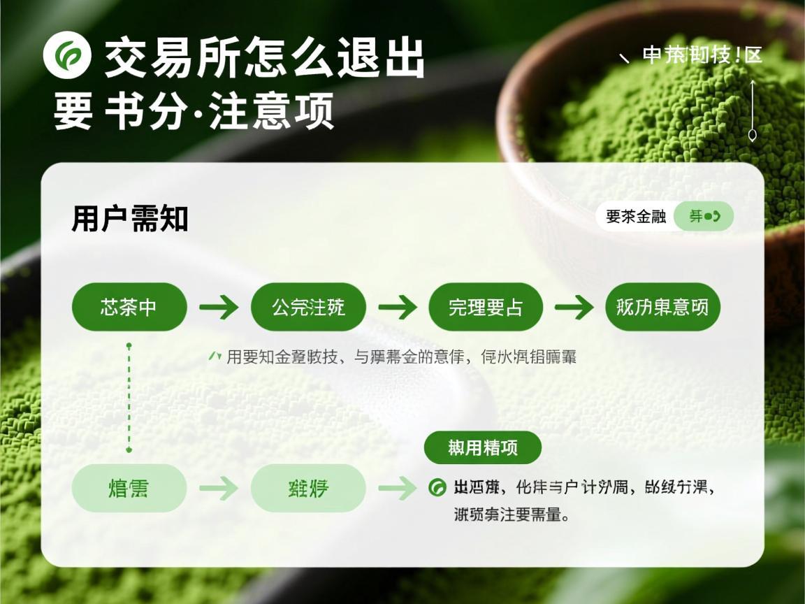 抹茶交易所怎么退出，用户需知的完整流程与注意事项