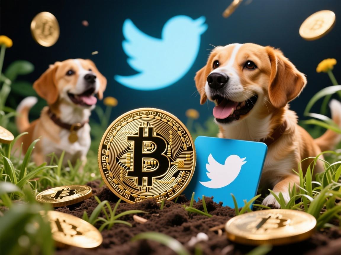 当狗狗币遇上推特打赏,一场草根狂欢与价值实验