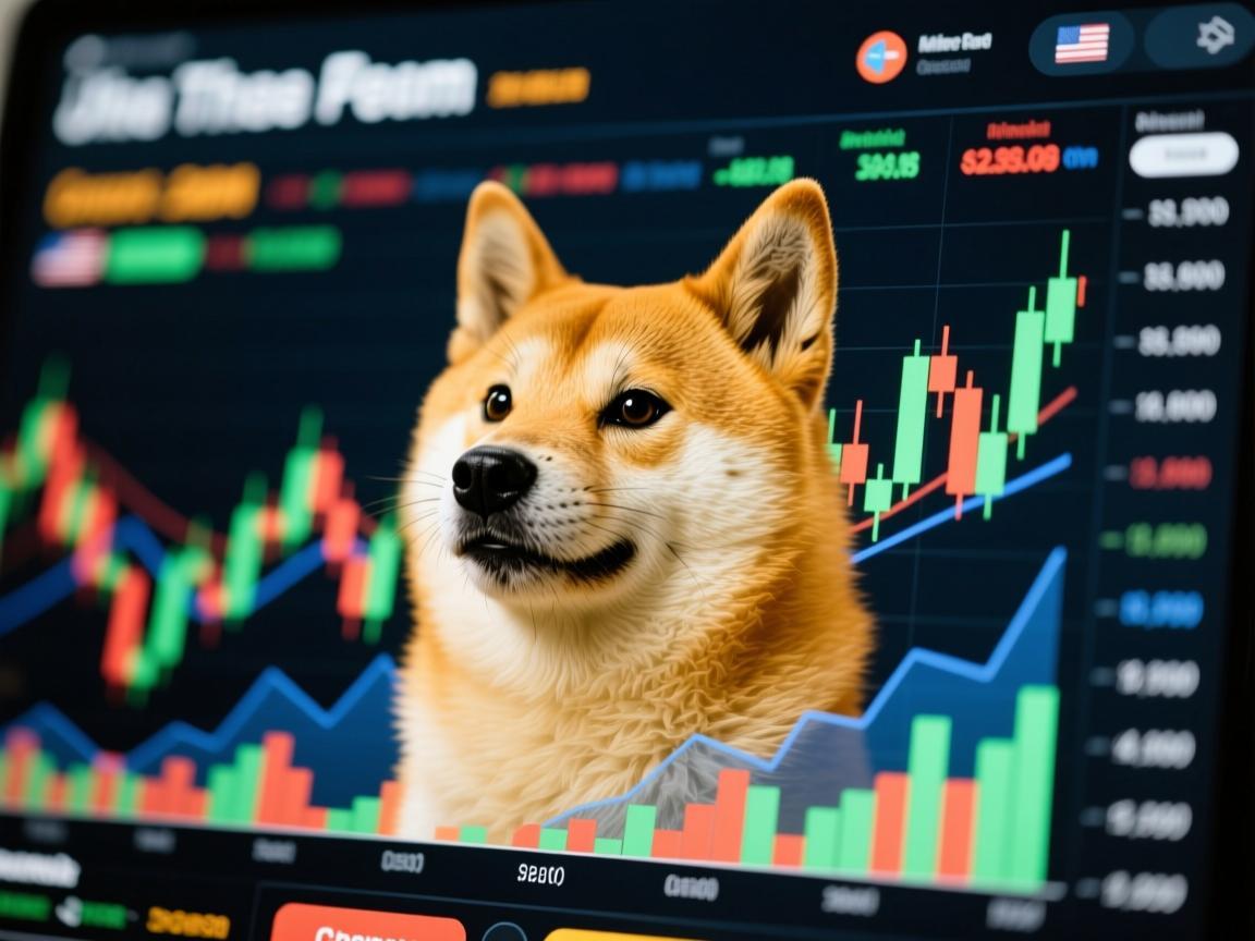 美国狗狗币今日价格行情,波动中延续震荡格局,市场情绪受多重因素影响