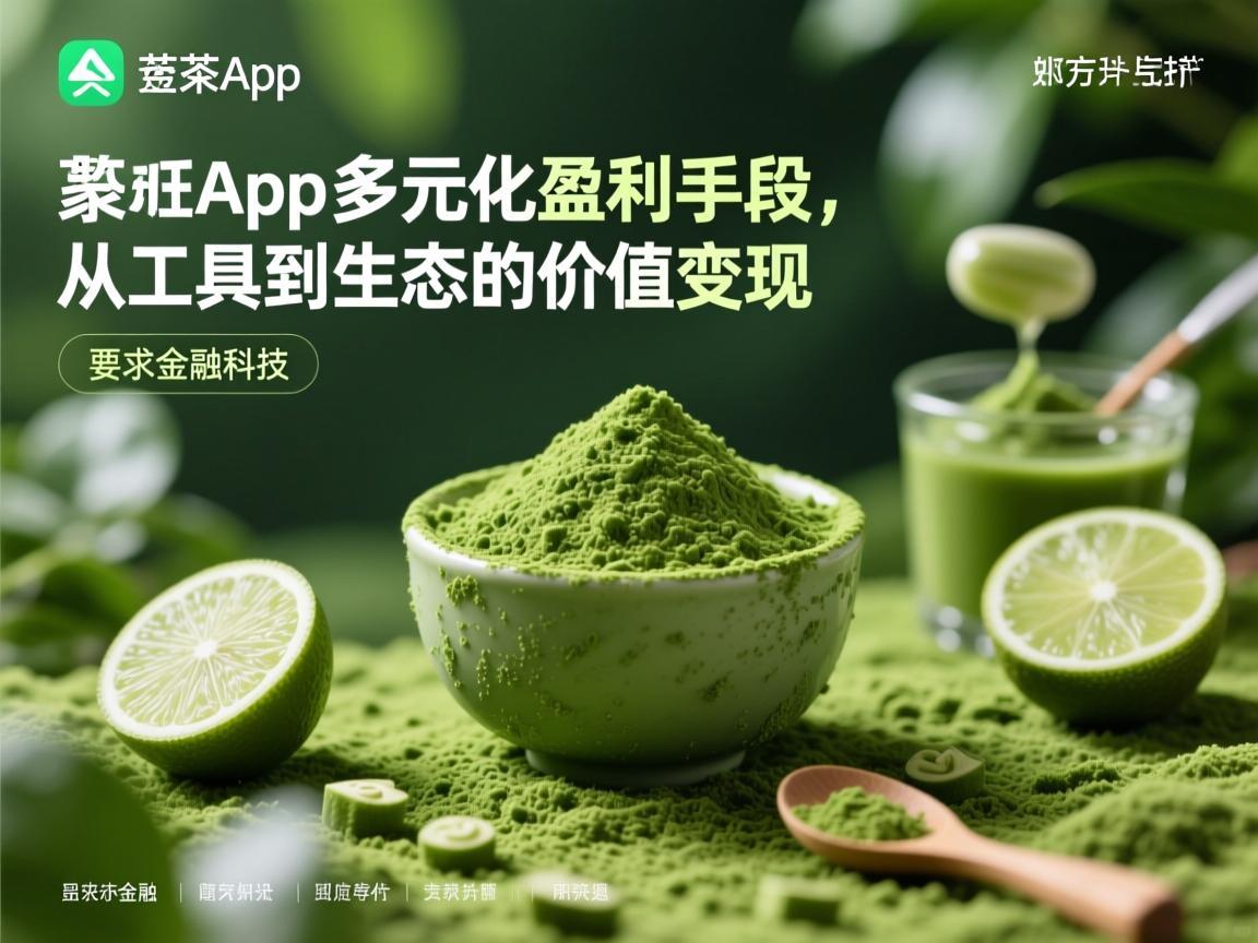抹茶App的多元化盈利手段,从工具到生态的价值变现