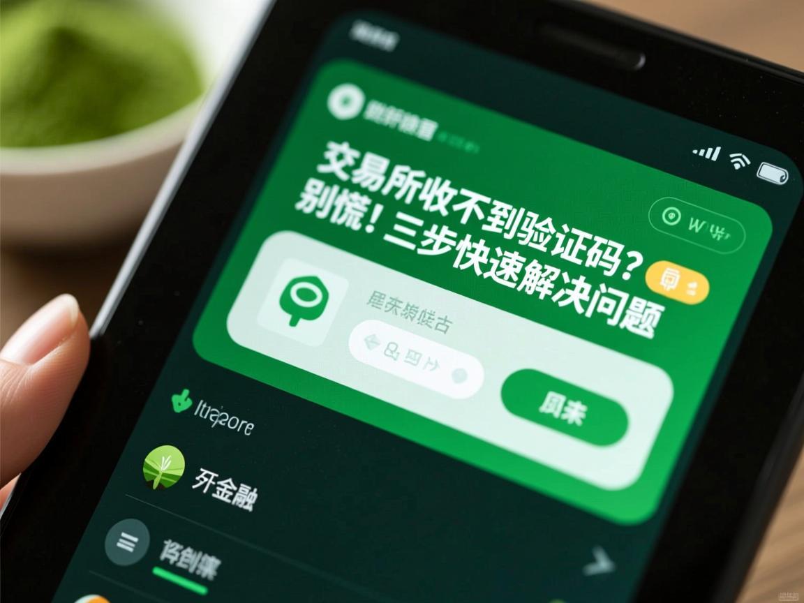 抹茶交易所收不到验证码？别慌！三步快速解决问题