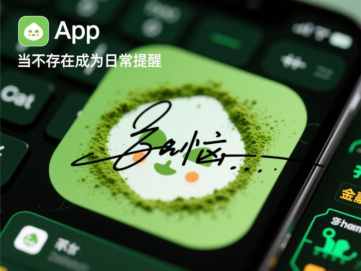 抹茶App的签名烦恼，当不存在成为日常提醒