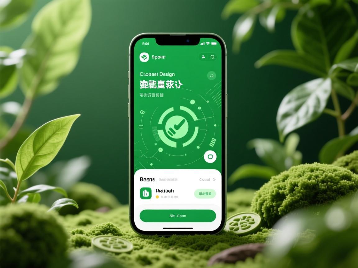 抹茶绿配色在App设计中的自然疗愈与美学表达