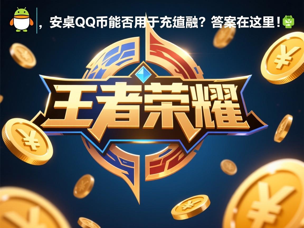 安卓QQ币能否用于充值王者荣耀?答案在这里
