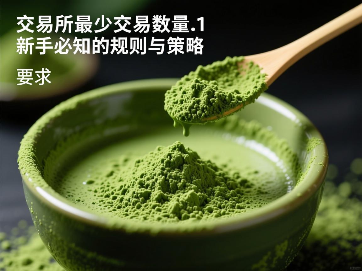 抹茶交易所最少交易数量,新手必知的规则与策略
