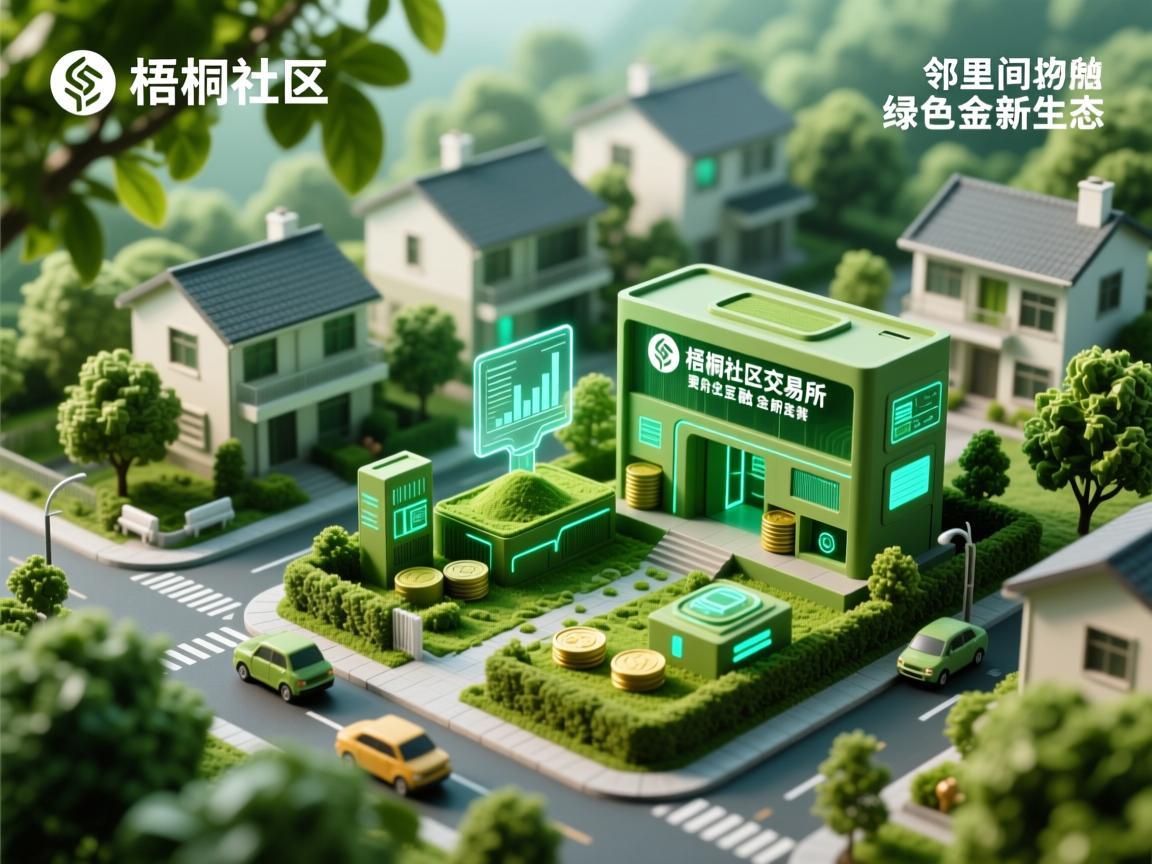 梧桐社区抹茶交易所，邻里间的绿色金融新生态