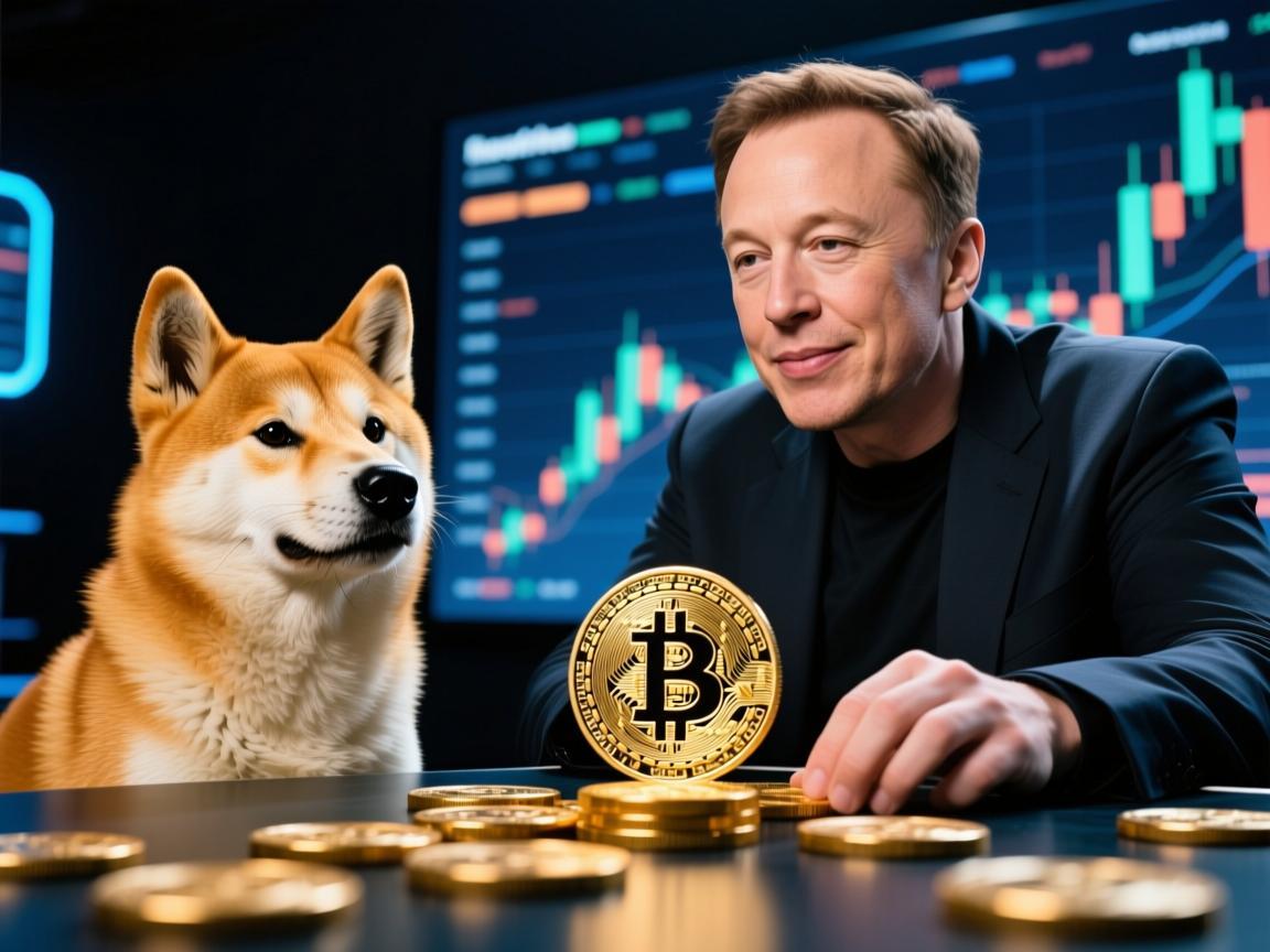 马斯克与狗狗币,一场持续震荡的数字货币游戏