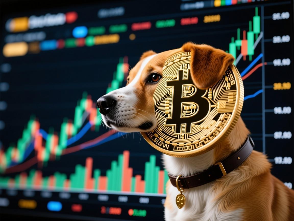 狗狗币兑美元走势图,波动背后的故事与启示