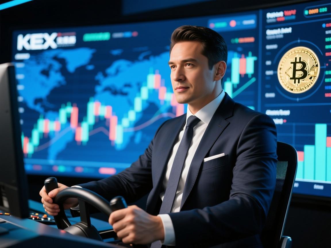 KEX交易所老板，在加密浪潮中掌舵的隐掌舵人