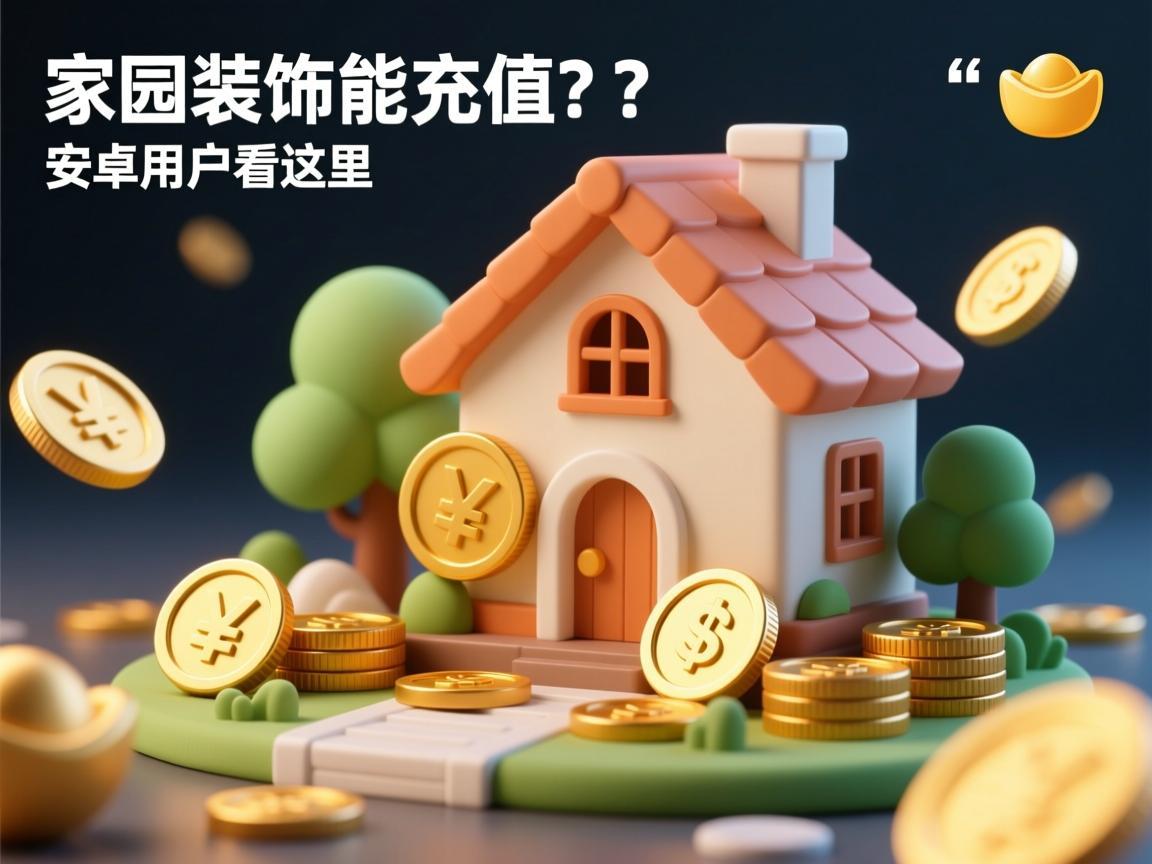 家园装饰币能充值吗？安卓用户看这里