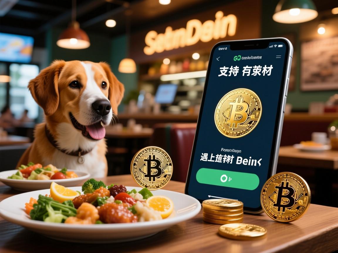 支持狗狗币付款的饭店，当美食遇上加密货币