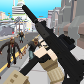 僵尸战场:射击游戏像素FPS3D