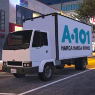 市场运输货物车