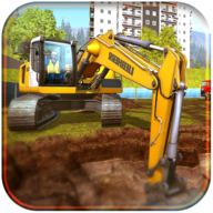 运河施工挖掘机模拟器