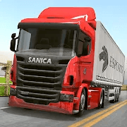 越野货运卡车停车3D