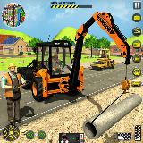 挖掘机模拟器:城市道路建设者