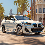 漂移和驾驶 BMW X2