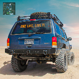 4x4吉普越野车驾驶