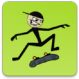 火柴人溜冰
