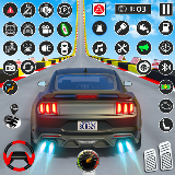 汽车特技3D赛车游戏