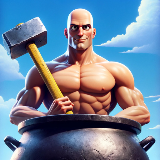 锤子男人锅男3D
