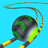 天空滚动的球球