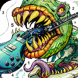 梦幻色彩填色游戏