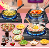 厨房女孩烹饪比赛