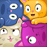 猫咪堆垛