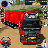 真正的货运卡车城市驾驶
