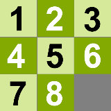 15数字拼图滑动