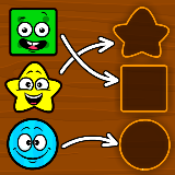 专属儿童的形状