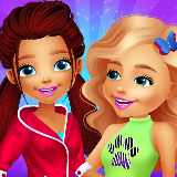 睡衣派对盛装打扮