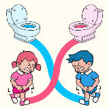 厕所冲刺